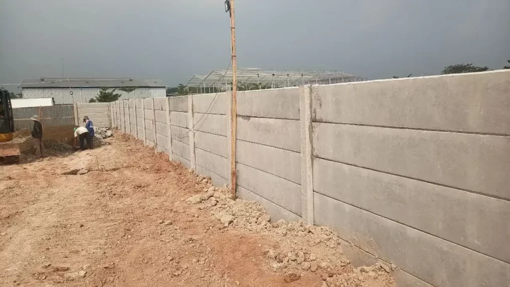 Harga Pagar Panel Beton Terpasang Terbaru Depok